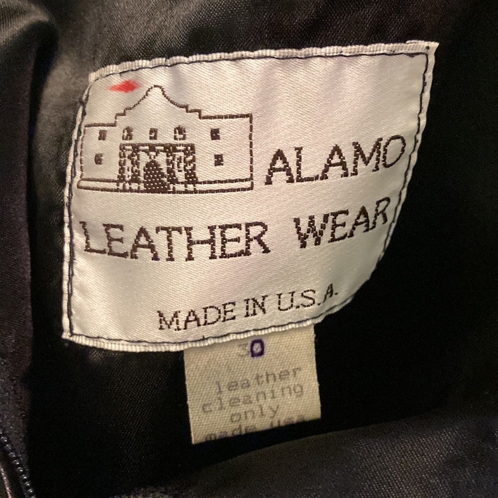Vintage Alamo Leather Wear Fringe Skirt - Picture 8 of 8